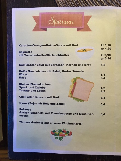 Barfood Kaufbeuren vegan Stammtisch