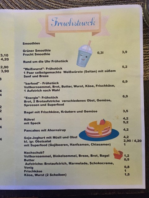 Barfood Kaufbeuren vegan Stammtisch